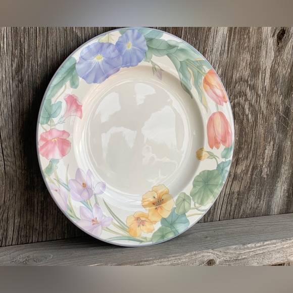 Vintage Discontinued Mikasa Optima SPRING LEGACY 10.75” Dinner Plate Replacement - Picture 10 of 16